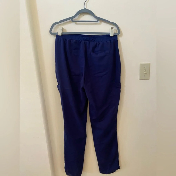GREYS ANATOMY SPANDEX STRETCH SERENA MIDRISE TAPERED LEG SCRUB PANT INDIGO MT - Picture 6 of 8